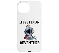 Carcasa para iPhone 15 Plus RPG Gamer Let's Go On An Adventure Knight Jugador Juego