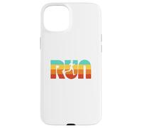 Carcasa para iPhone 15 Plus Run Vintage 70s Color Female Retro Runner Graphic