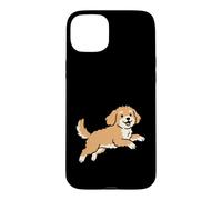 Carcasa para iPhone 15 Plus Running Cavapoo Dog Breed Mom Pet Lovers Owner