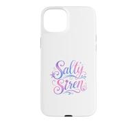Carcasa para iPhone 15 Plus Salty Siren Mermaid Lover Beach Coastal Ocean Cute Mermaid