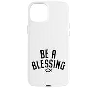 Carcasa para iPhone 15 Plus Sé una bendición, Atleta Cristiano, Valiente, Cristiano