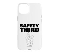 Carcasa para iPhone 15 Plus Seguridad Tercer Dedo perdido Divertido Seguridad Tercero