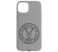 Carcasa para iPhone 15 Plus Sello de Lucifer Infierno Wicca Satán Brujería 666 Diablo