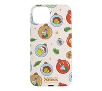 Carcasa para iPhone 15 Plus Shrek Holiday Ornaments All Over Print