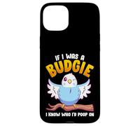 Carcasa para iPhone 15 Plus Si yo Fuera un Periquito, sé a quién haría Caca en Meme Hilarante