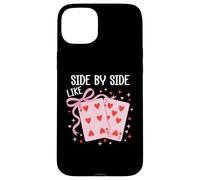 Carcasa para iPhone 15 Plus Side by Side Like 67 Valentine Cards 6 7 Youre The 6 to my 7