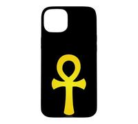 Carcasa para iPhone 15 Plus Símbolo Ankh/Símbolo de Vida Espiritual del Antiguo Egipto