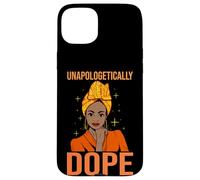 Carcasa para iPhone 15 Plus Sin disculpas Top Black Queen Melanin Sista Pascua Primavera
