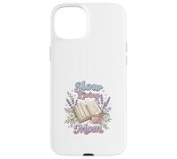 Carcasa para iPhone 15 Plus Slow Living Mamá Cozy Cottagecore Lectura Estética