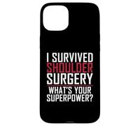 Carcasa para iPhone 15 Plus Sobreviví a la cirugía de Hombro Que Eres Superpower Recovery