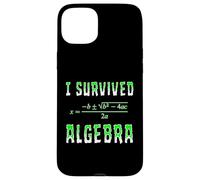 Carcasa para iPhone 15 Plus Sobreviví a la Escuela de matemáticas de álgebra