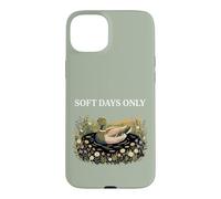 Carcasa para iPhone 15 Plus Soft Days Only Cute Duck Pond Cozy Nature Cottagecore Calma