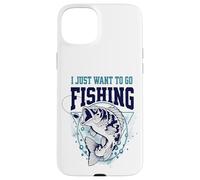 Carcasa para iPhone 15 Plus Solo Quiero IR a Pescar