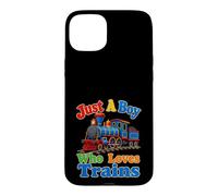 Carcasa para iPhone 15 Plus Solo un Chico Que ama los Entrena a los niños