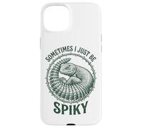 Carcasa para iPhone 15 Plus Sometimes I Just Be Spiky Funny Grumpy Uromastyx Lagarto