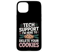 Carcasa para iPhone 15 Plus Soporte técnico Christmas Helpdesk Computer G ookies