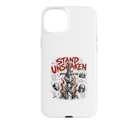 Carcasa para iPhone 15 Plus Sostenga la fe inquebrantable sobre el Miedo a Las Escrituras cristianas