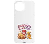 Carcasa para iPhone 15 Plus Sourdough Is My Jam Funny Baking for Women Bakers Moms