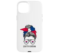 Carcasa para iPhone 15 Plus South Korean Girl South Korean Heritage South Korea Flag