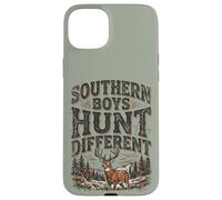 Carcasa para iPhone 15 Plus Southern Boys Hunt Different Vintage Hunting Whitetail