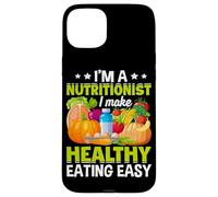 Carcasa para iPhone 15 Plus Soy Nutricionista Facilito la Alimentación Saludable
