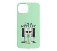 Carcasa para iPhone 15 Plus Soy un Mixtape - Cassette Retro Agender Que gotea Pintura