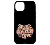 Carcasa para iPhone 15 Plus Speak The Truth In Love Amable honestidad fe -