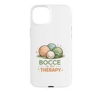 Carcasa para iPhone 15 Plus Squadra Italiana di giocatori di Bocce Bocce is my Therapy