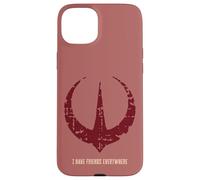 Carcasa para iPhone 15 Plus Star Wars Andor I Have Friends Everywhere Quote Rebel Logo