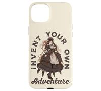 Carcasa para iPhone 15 Plus Steampunk Inventa tu Propia Aventura Steampunk Anime Girl