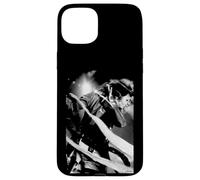 Carcasa para iPhone 15 Plus Steven Tyler Aerosmith Live Get A Grip Era por Andy Willsher