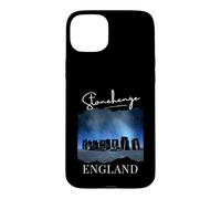 Carcasa para iPhone 15 Plus Stonehenge by Night Tourist Travel Souvenir Gran Bretaña Reino Unido