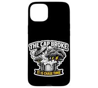 Carcasa para iPhone 15 Plus Storm Chasing The Cap Broke Termodinámica Tiempo de persecución