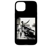 Carcasa para iPhone 15 Plus Sugar Ray Robinson Boxer en Londres Boxeo 1988