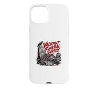 Carcasa para iPhone 15 Plus Suministros funerarios de Valknut: Saga Viking Death Raven