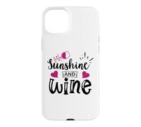 Carcasa para iPhone 15 Plus Sunshine & Wine Book Club Merch,Read Between The Wines Women