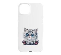 Carcasa para iPhone 15 Plus Super Lindo Gato bebé Amo a mi Gato