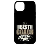 Carcasa para iPhone 15 Plus Swim Team Best Coach Ever Entrenador de natación