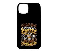 Carcasa para iPhone 15 Plus T-Ball Mamá Café Ciego Optimismo tee Ball Mama