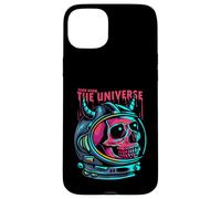 Carcasa para iPhone 15 Plus Take Over The Universe, Cool Skeleton Astronaut Short Sleeve