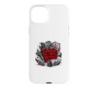 Carcasa para iPhone 15 Plus Tatuaje De Tinta Y Runa Saga Viking Norse Raven