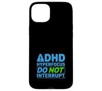 Carcasa para iPhone 15 Plus TDAH Modo Hiperenfoque TDAH Humor Neurodivergente Meme Regalo