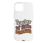 Carcasa para iPhone 15 Plus Teacher of Little Pumpkins Groovy Retro Fall