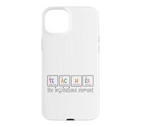 Carcasa para iPhone 15 Plus Teacher The Inspirational Element Tabla periódica