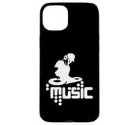 Carcasa para iPhone 15 Plus Techno-DJ Party Club Music Design - Diseño de Mesa
