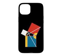 Carcasa para iPhone 15 Plus Teorema de Pitágoras de Nerdy Byrne Geometría Profesor de Matemáticas WT