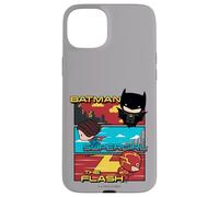 Carcasa para iPhone 15 Plus The Flash Movie Batman Supergirl Chibi Trio