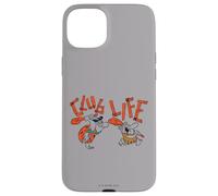 Carcasa para iPhone 15 Plus The Flintstones Fred Barney Club Life