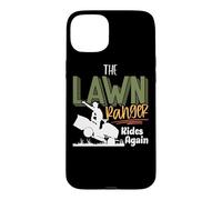 Carcasa para iPhone 15 Plus The Lawn Ranger Rides Again - Mower Mowing - Lawn Caretaker