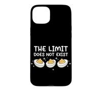 Carcasa para iPhone 15 Plus The Limit Does Not Exist Love Deviled Egg Divertido Día de Acción de Gracias
